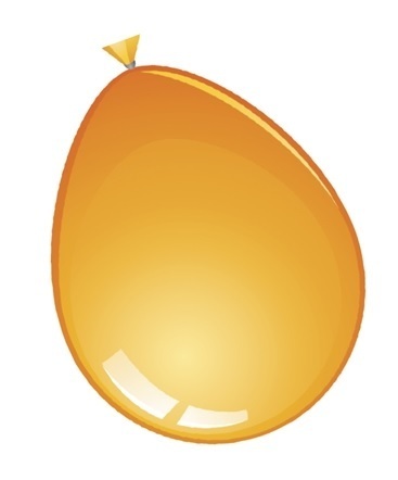 Oranje Ballonnen 30cm (10St)