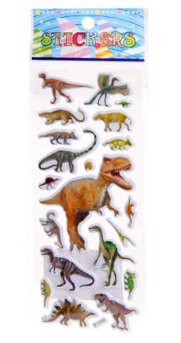 Stickers, Dinosaurus