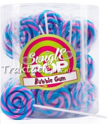 Swigle pop mini Bubble gum 12 gr.
